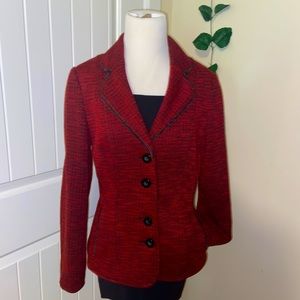 Kay Unger Blazer Red Size 6